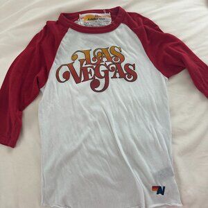Aviator Nation Las Vegas Baseball Tee